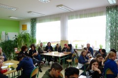 Erasmus  - goście z Bułgarii, Rumunii i Włoch - październik 2022
