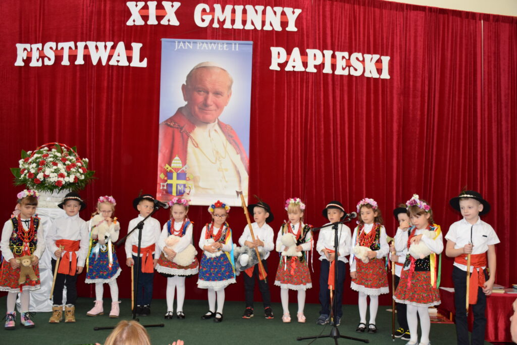 XIX Gminny Gestiwal Papieski w naszej szkole