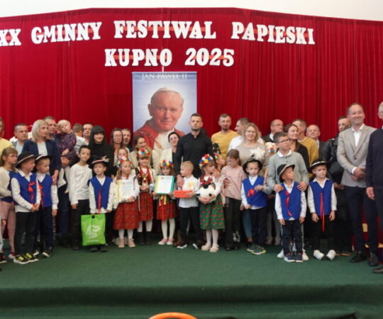 XX Gminny Festiwal Papieski w Kupnie
