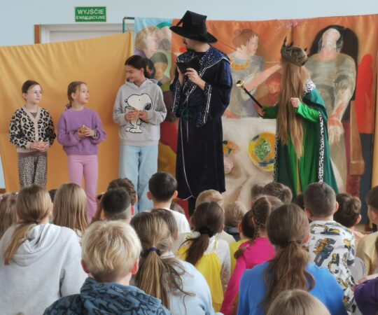 Teatrzyk w naszej szkole – przedstawienie interaktywne