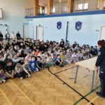 Spotkanie profilaktyczne z policjantką